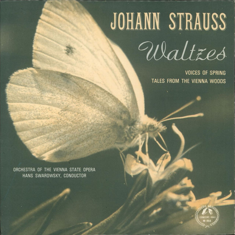 Johann Strauss II (1825-1899) Strauss Waltzes UK 7" vinyl single (7 inch record / 45) SMS964