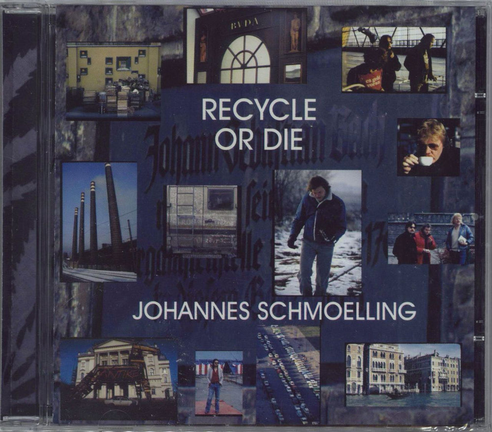 Johannes Schmoelling Recycle Or Die - Sealed German CD album (CDLP) VP03-3