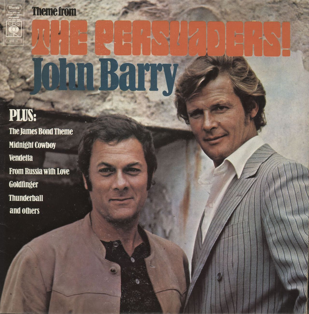 John Barry (Composer) Theme From 'The Persuaders!' UK vinyl LP album (LP record) 64816