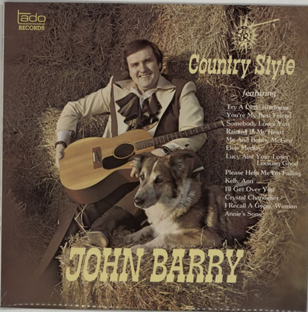 John Barry (Country) Country Style UK vinyl LP album (LP record) TADO5009