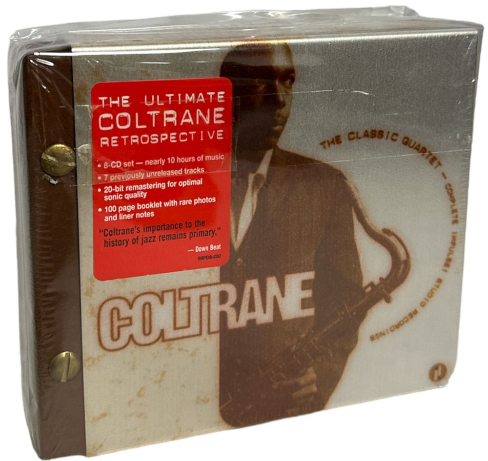 John Coltrane The Classic Quartet - Complete Impulse! Studio Recordings - Sealed US CD Album Box Set IMPD8-280