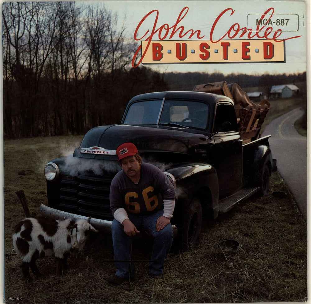 John Conlee Busted US vinyl LP album (LP record) MCA-5310