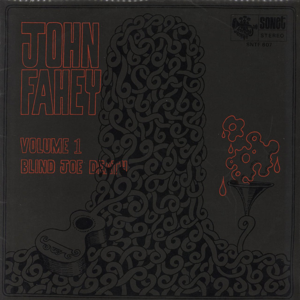 John Fahey Volume 1 - Blind Joe Death UK vinyl LP album (LP record) SNTF607