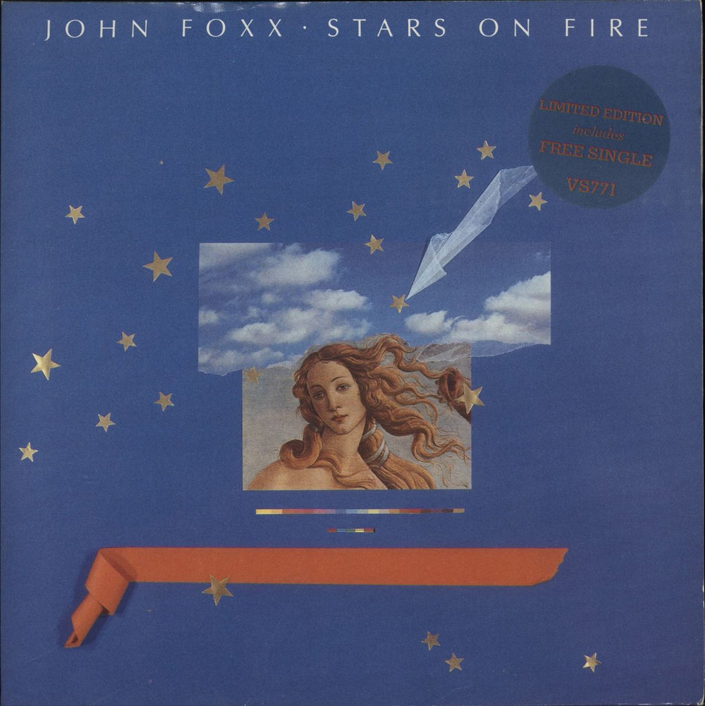 John Foxx Stars On Fire - Double Pack UK 7" vinyl single (7 inch record / 45) VS771