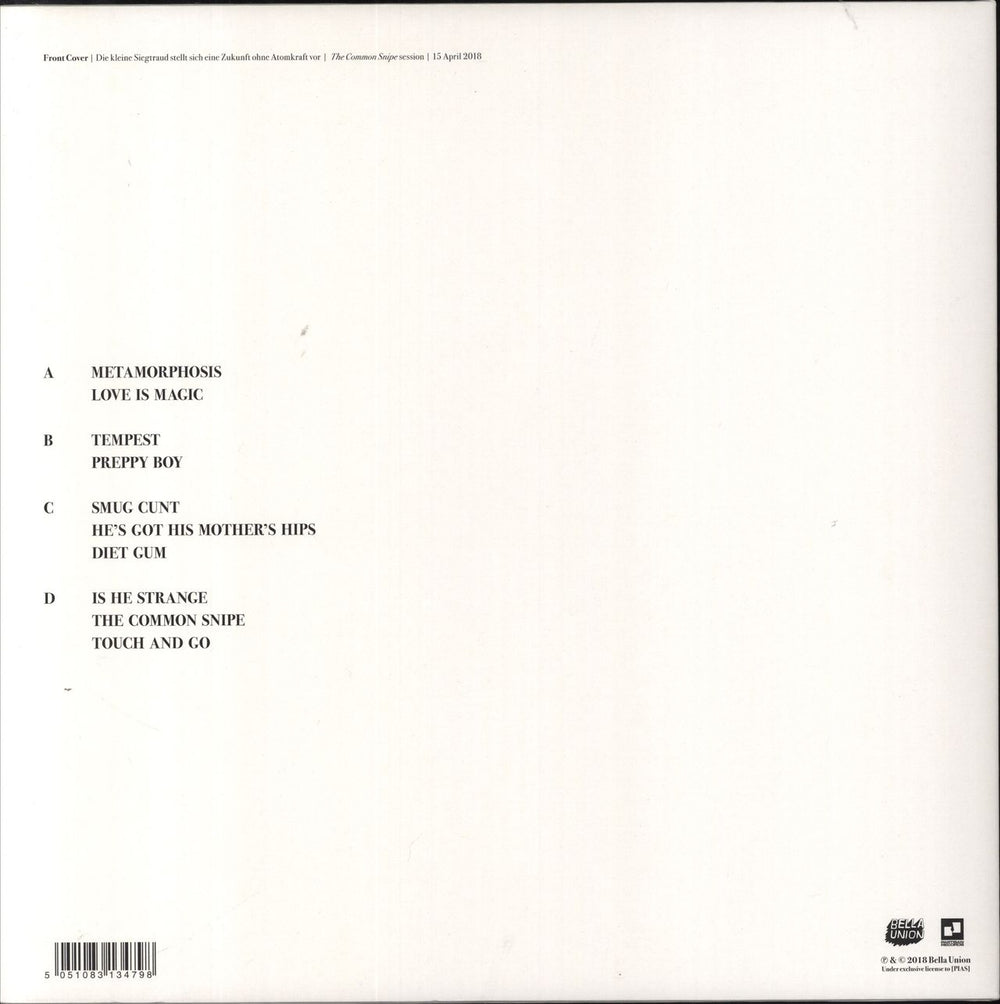 John Grant Love Is Magic UK 2-LP vinyl record set (Double LP Album) 5051083134798