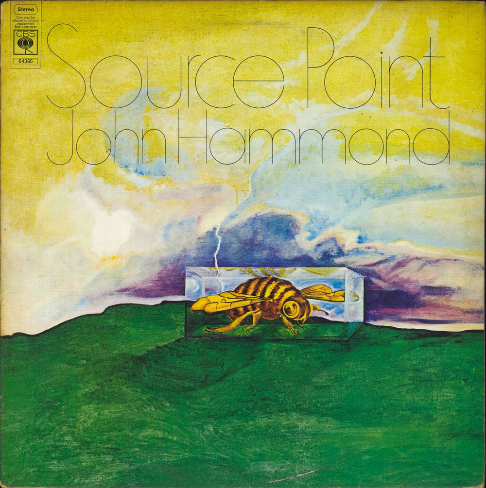 John Hammond Source Point UK vinyl LP album (LP record) 64365