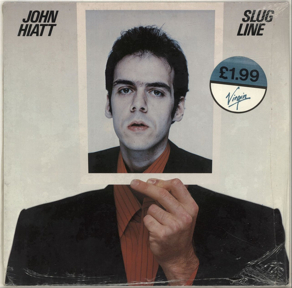 John Hiatt Slug Line German vinyl LP album (LP record) 0062.131