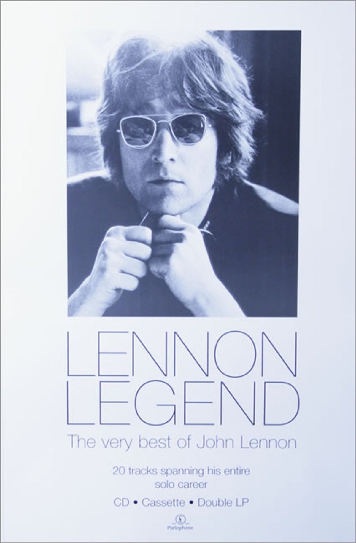 John Lennon Lennon Legend UK Promo Poster — RareVinyl.com