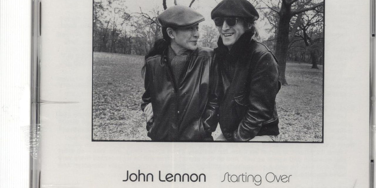 John Lennon Starting Over - Sealed US Promo CD album