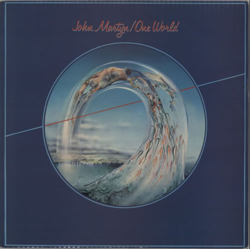 John Martyn One World - 1st UK vinyl LP album (LP record) ILPS9492