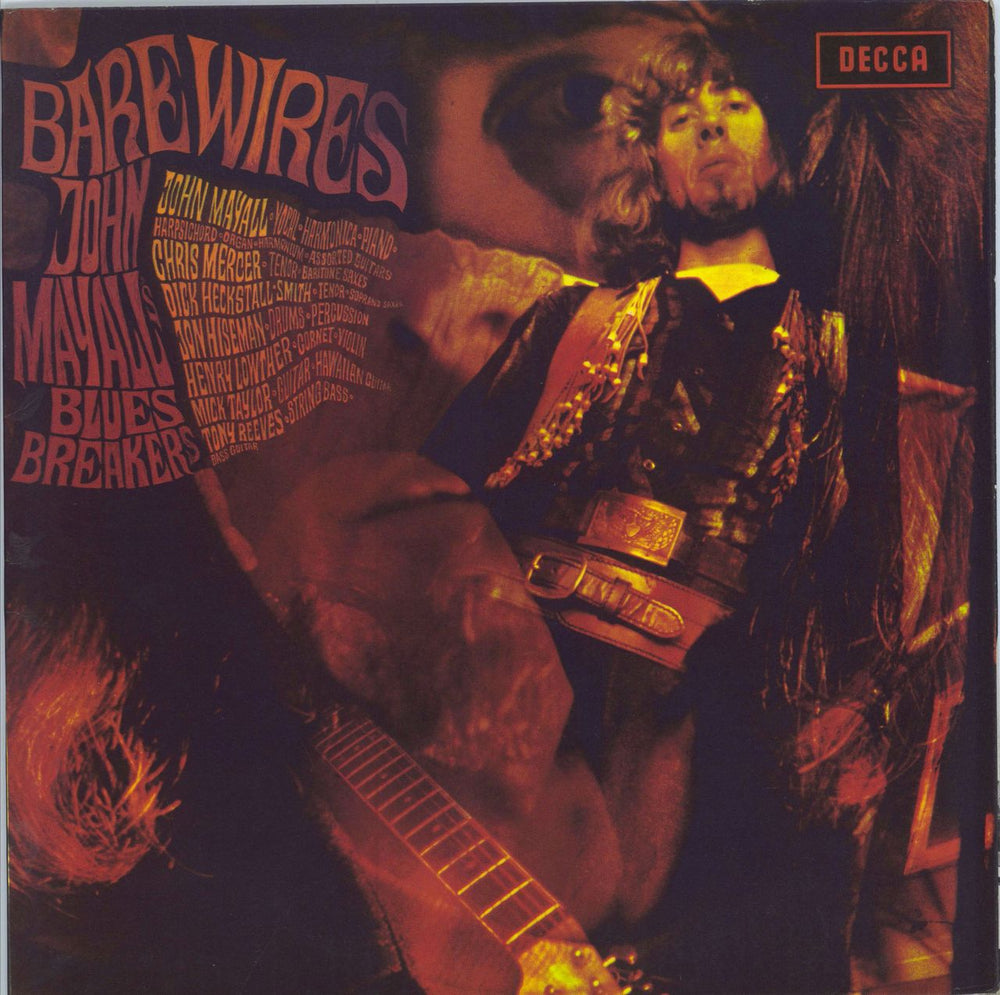 John Mayall Bare Wires - 1st UK vinyl LP album (LP record) LK4945