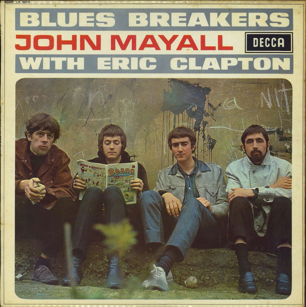 John Mayall Blues Breakers - 1st (B) - VG UK vinyl LP album (LP record) LK4804