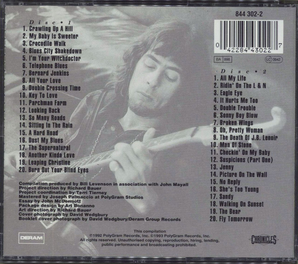 John Mayall London Blues 1964-1969 UK 2 CD album set (Double CD)