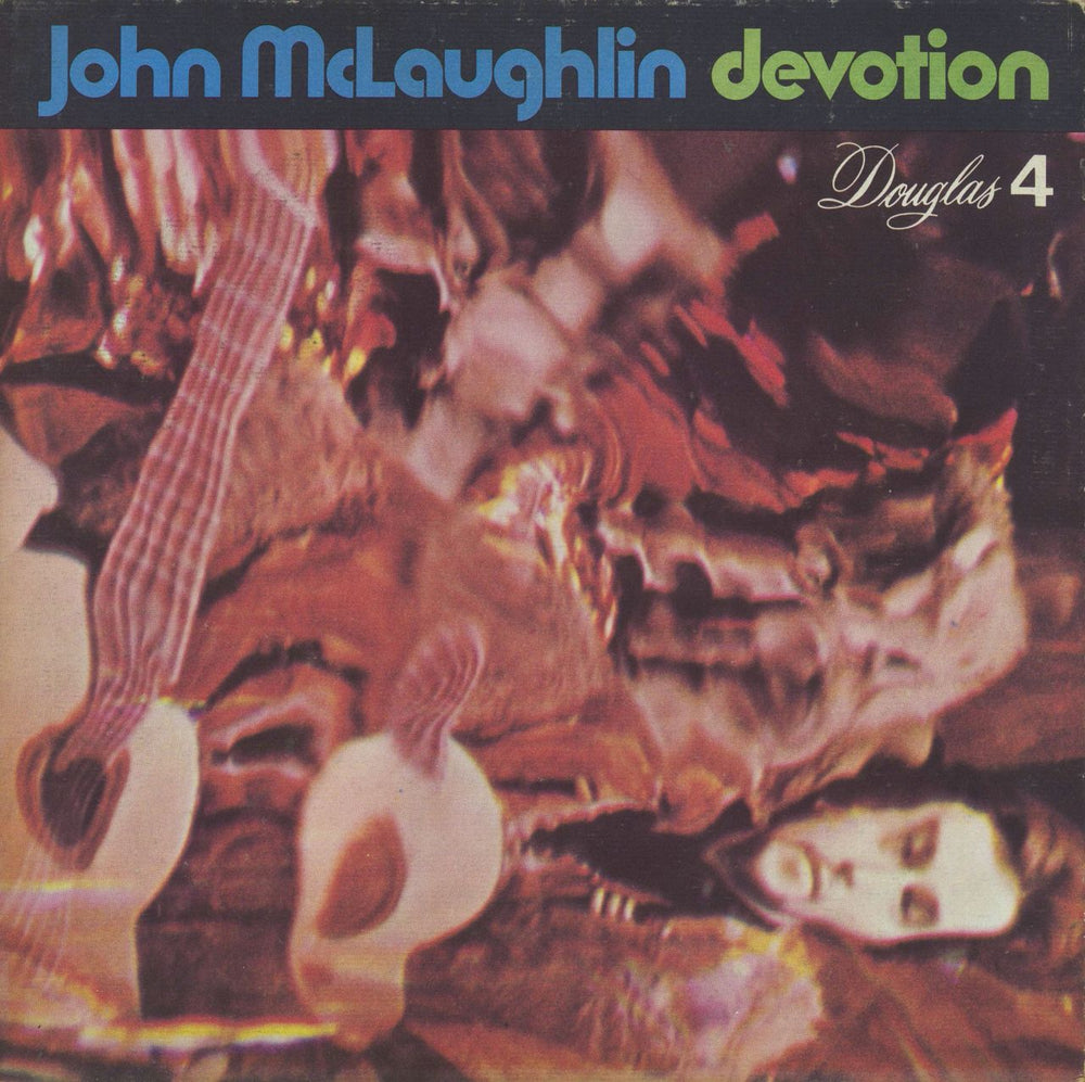 John McLaughlin Devotion Canadian vinyl LP album (LP record) DOUGLAS4