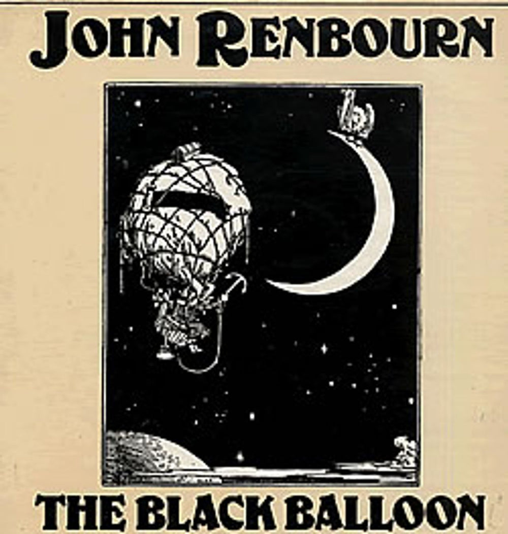 John Renbourn The Black Balloon UK vinyl LP album (LP record) TRA355