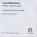 Johnathan Rice Behind The Frontlines UK Promo CD-R acetate CD-R ACETATE