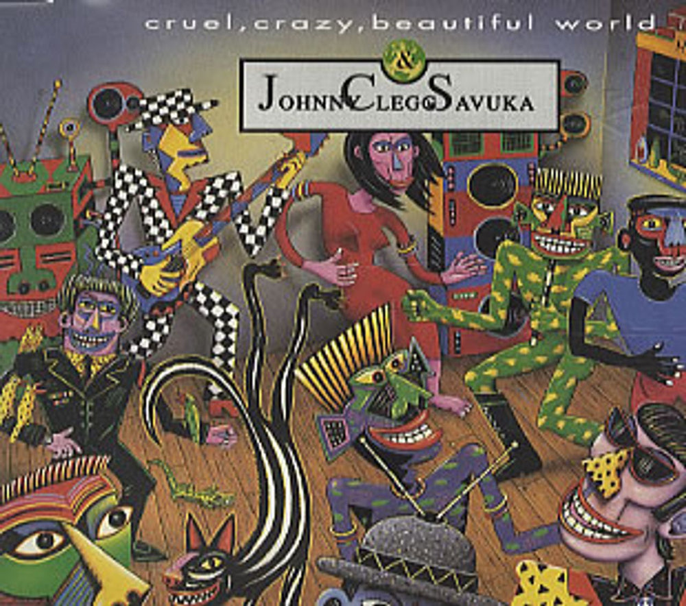 Johnny Clegg Cruel, Crazy, Beautiful World UK CD single (CD5 / 5") CDEM120