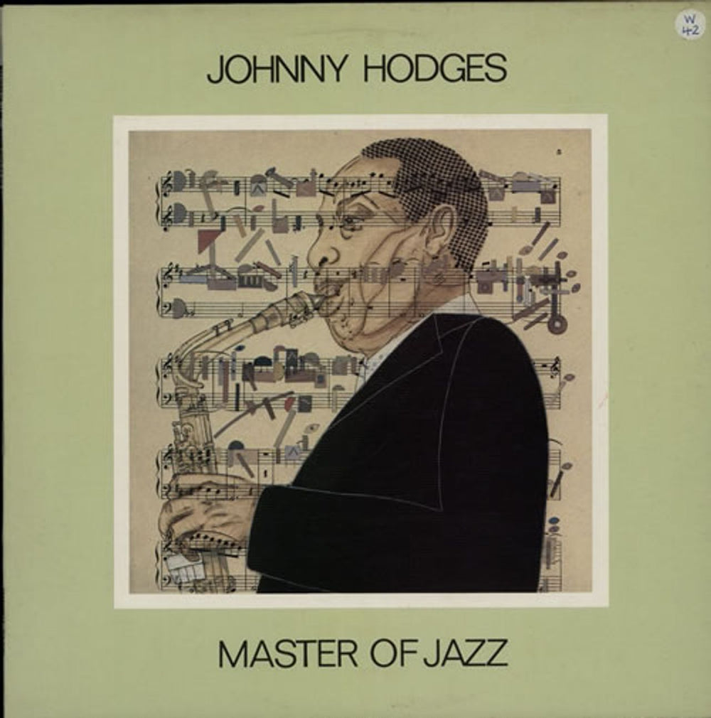 Johnny Hodges Masters Of Jazz Vol. 9 Swedish vinyl LP album (LP record) SLP-4109