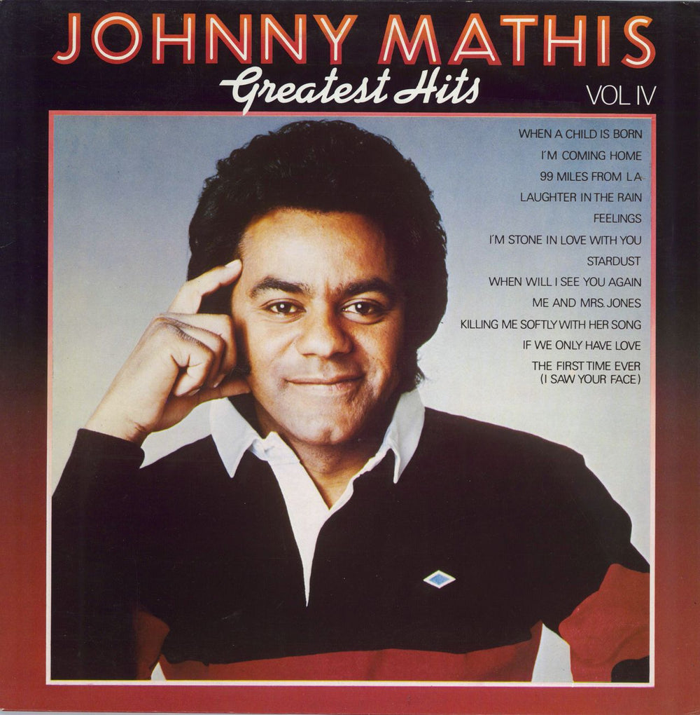 Johnny Mathis Greatest Hits Volume IV UK vinyl LP album (LP record) 32091