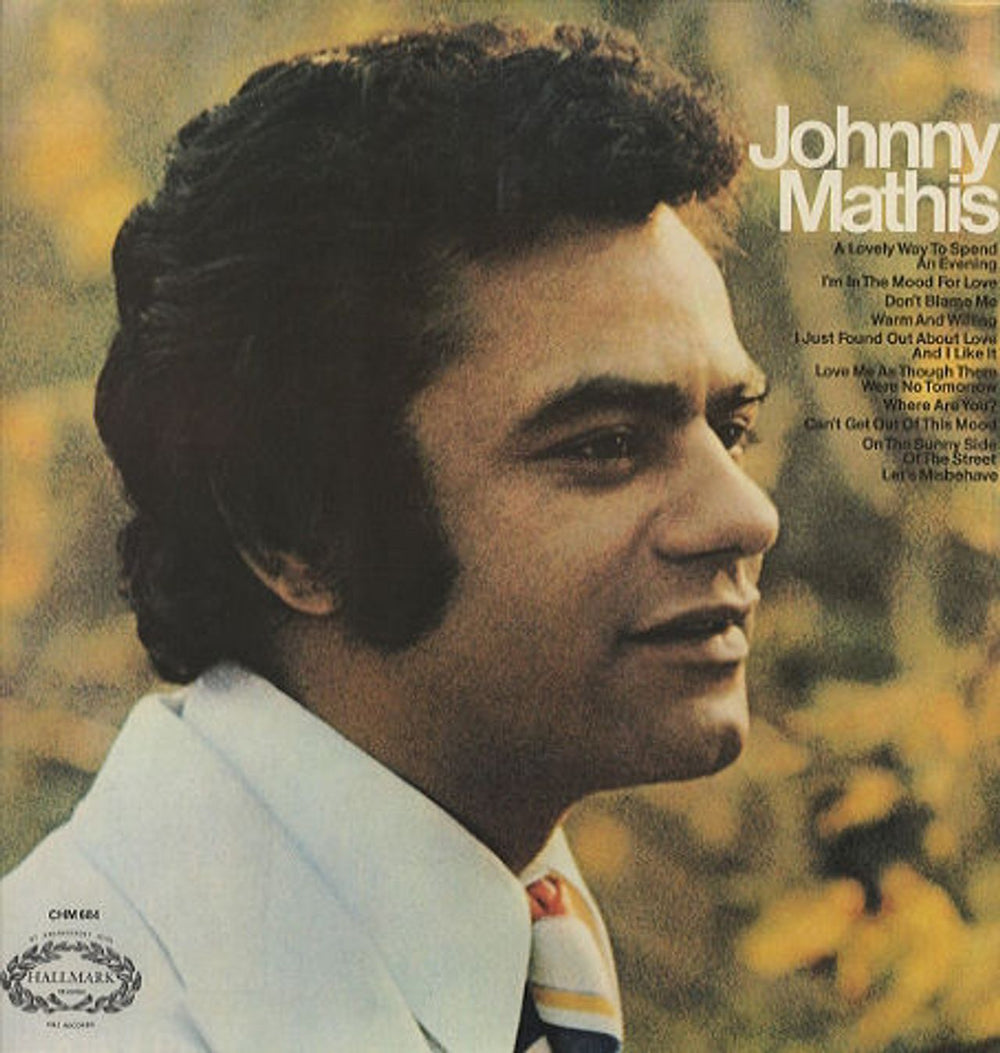 Johnny Mathis Johnny Mathis UK vinyl LP album (LP record) CHM684