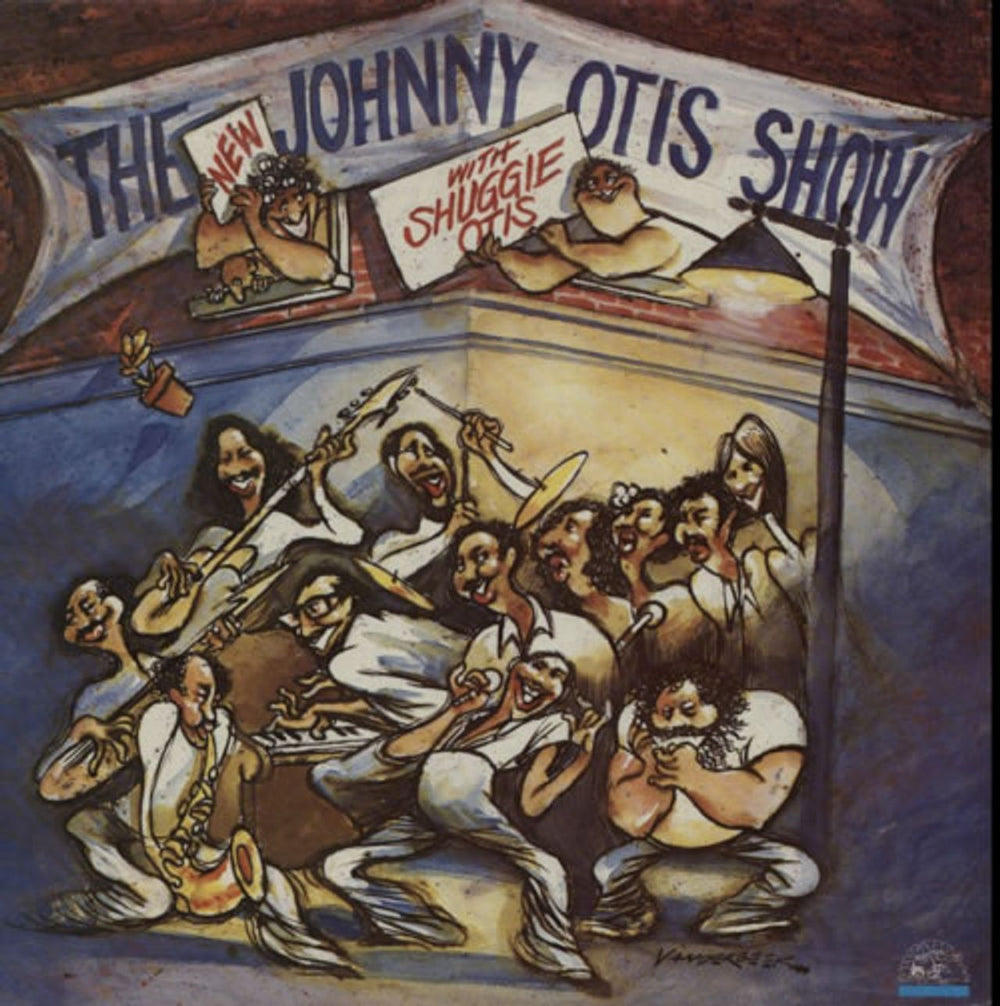 Johnny Otis The New Johnny Otis Show With Shuggie Otis UK vinyl LP album (LP record) SNTF878