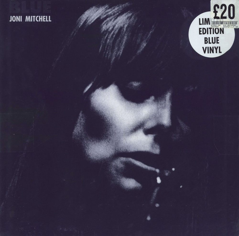 Joni Mitchell Blue - 180gm Blue Vinyl - Sealed UK vinyl LP album (LP record) MS2038