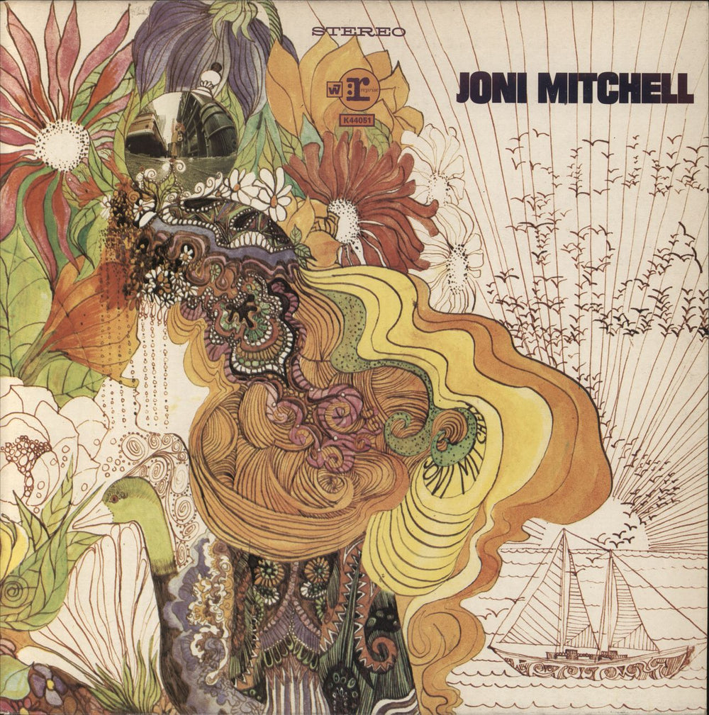 Joni Mitchell Song To A Seagull UK vinyl LP album (LP record) K44051