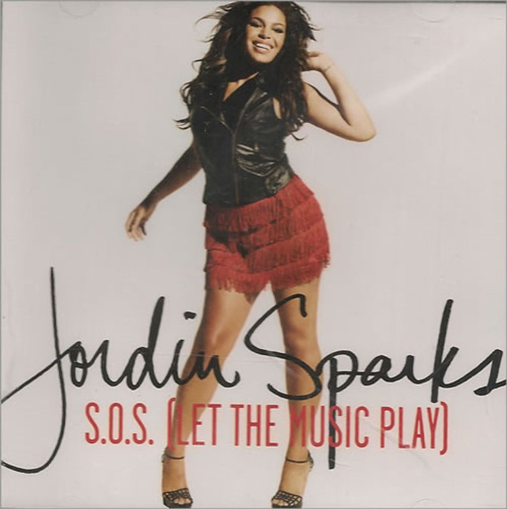 Jordin Sparks S.O.S. [Let The Music Play] US Promo CD single (CD5 / 5") 57486-2