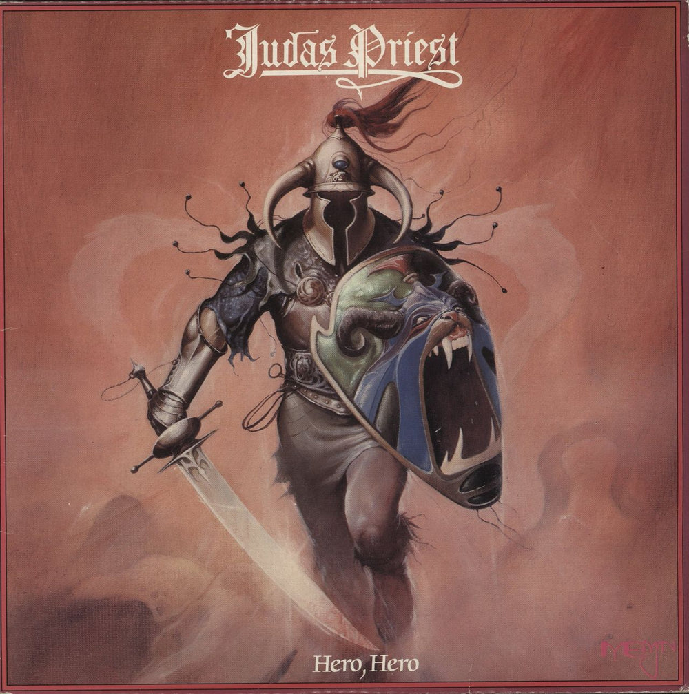 Judas Priest Hero, Hero - VG UK 2-LP vinyl record set (Double LP Album) GUD2005/6