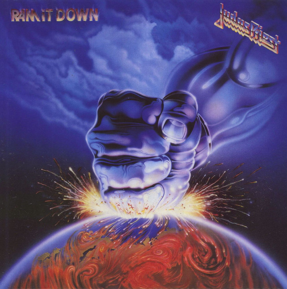 Judas Priest Ram It Down - 180gm UK vinyl LP album (LP record) 88985390871