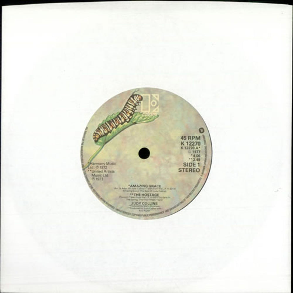 Judy Collins Judy Collins EP UK 7" vinyl single (7 inch record / 45) K12270