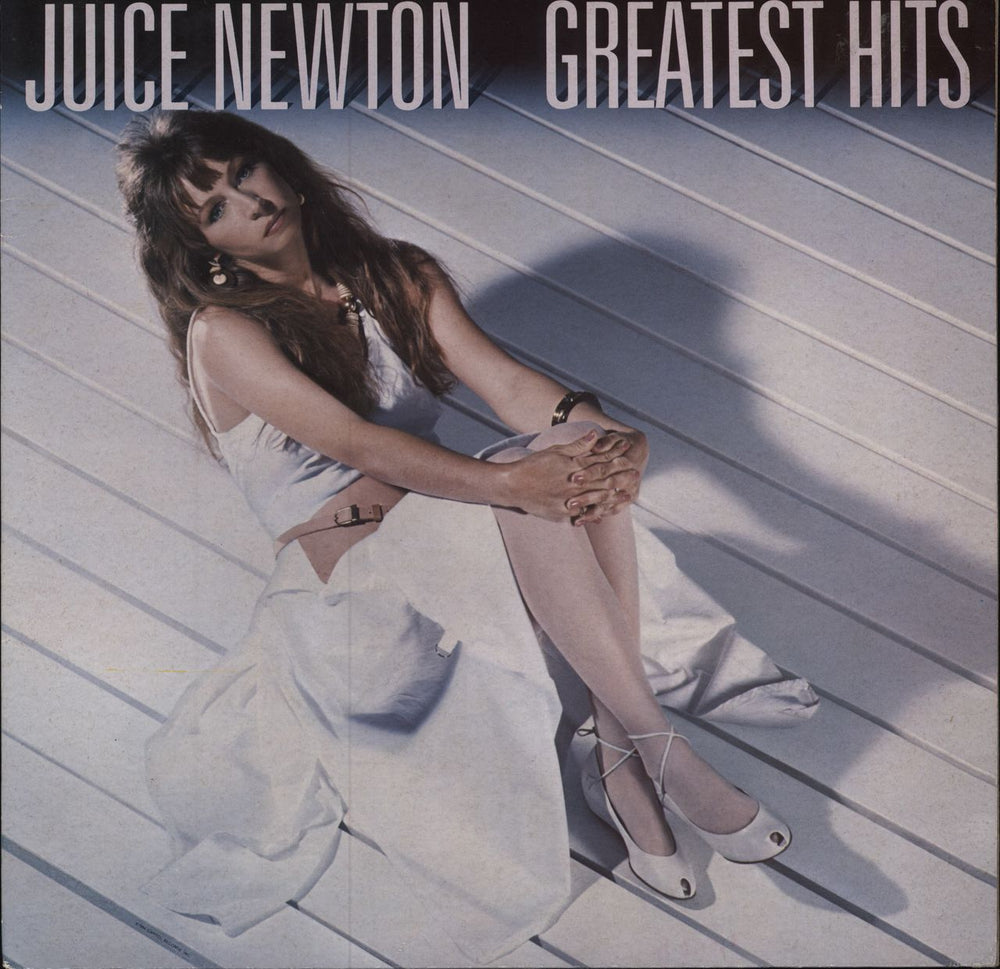 Juice Newton Greatest Hits Dutch vinyl LP album (LP record) 1C0642601631