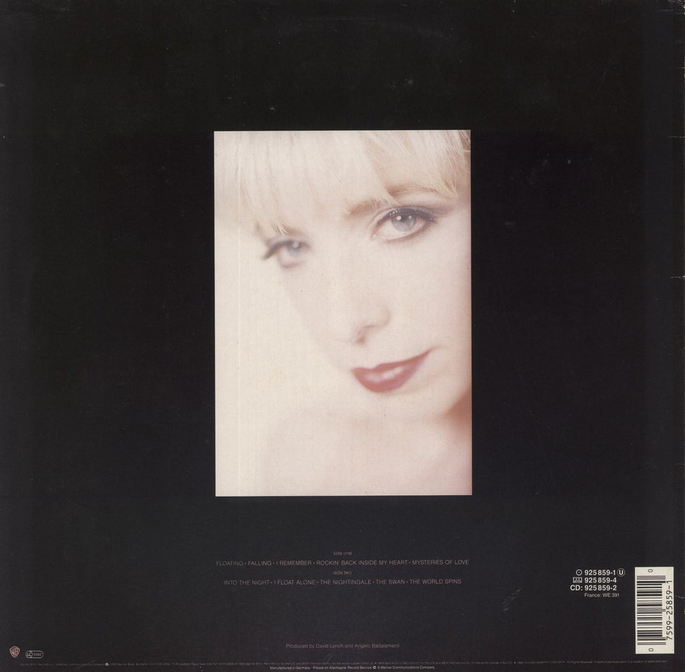 Julee Cruise Floating Into The Night - 1st - VG German vinyl LP album (LP record) 075992585910