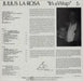 Julius La Rosa It's A Wrap US vinyl LP album (LP record)