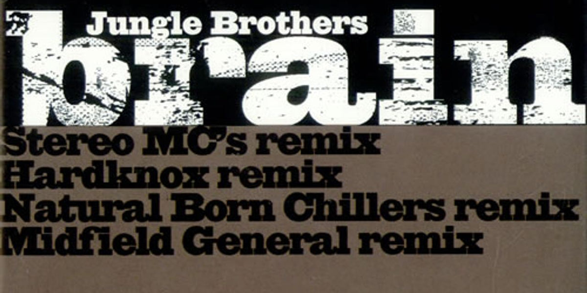 Jungle Brothers Brain - Remixes UK CD single — RareVinyl.com