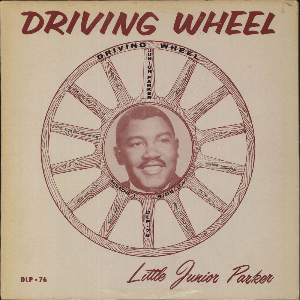 Junior Parker Driving Wheel US vinyl LP album (LP record) DLP-76