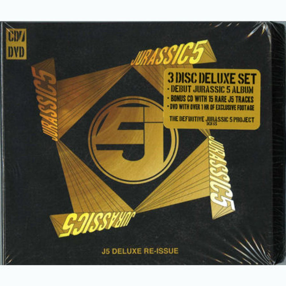 Jurassic 5 J5 US 3-disc CD/DVD Set DCN65