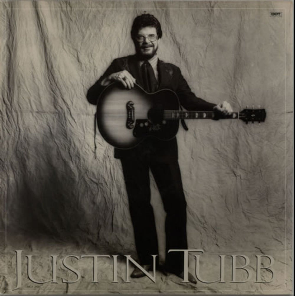 Justin Tubb Justin Tubb - Gold promo stamped US vinyl LP album (LP record) MCA-39032