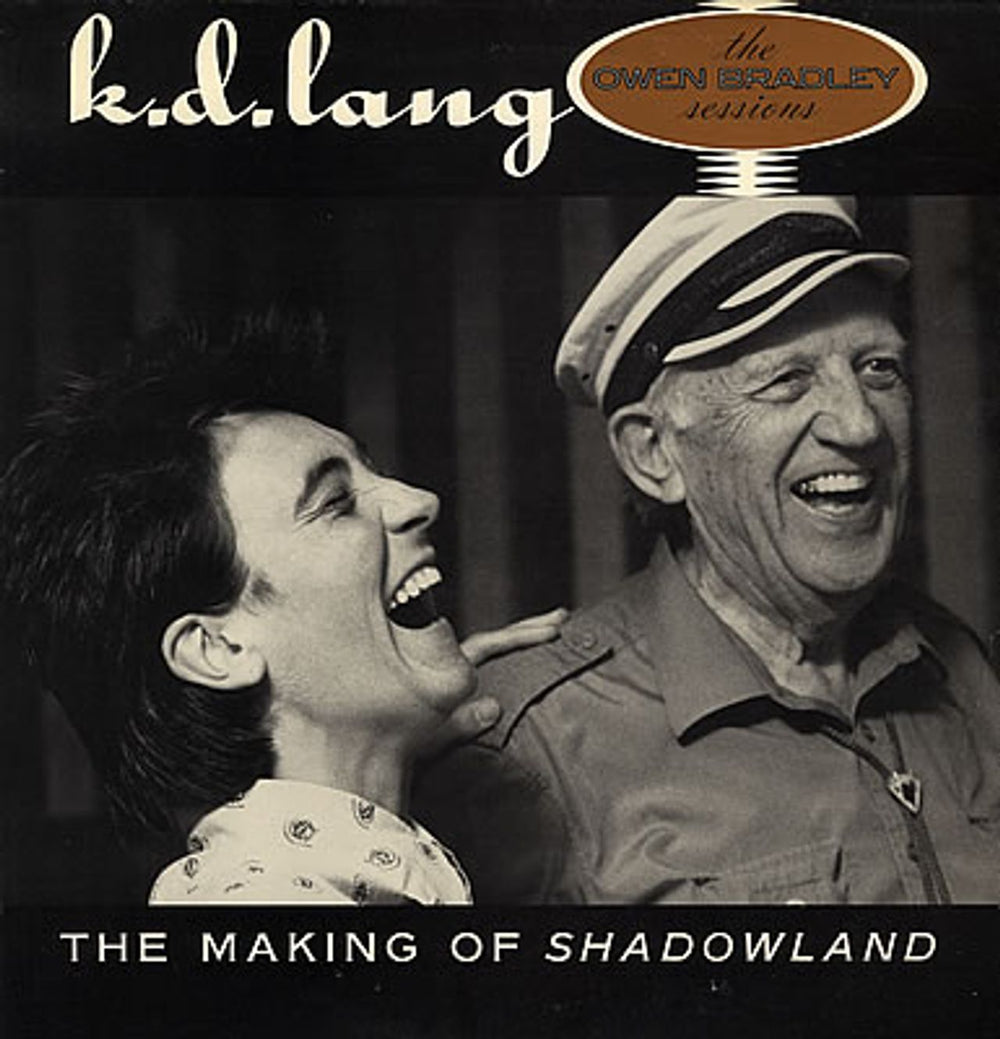 K.D. Lang The Making Of Shadowland US Promo vinyl LP album (LP record) PRO-A-3120