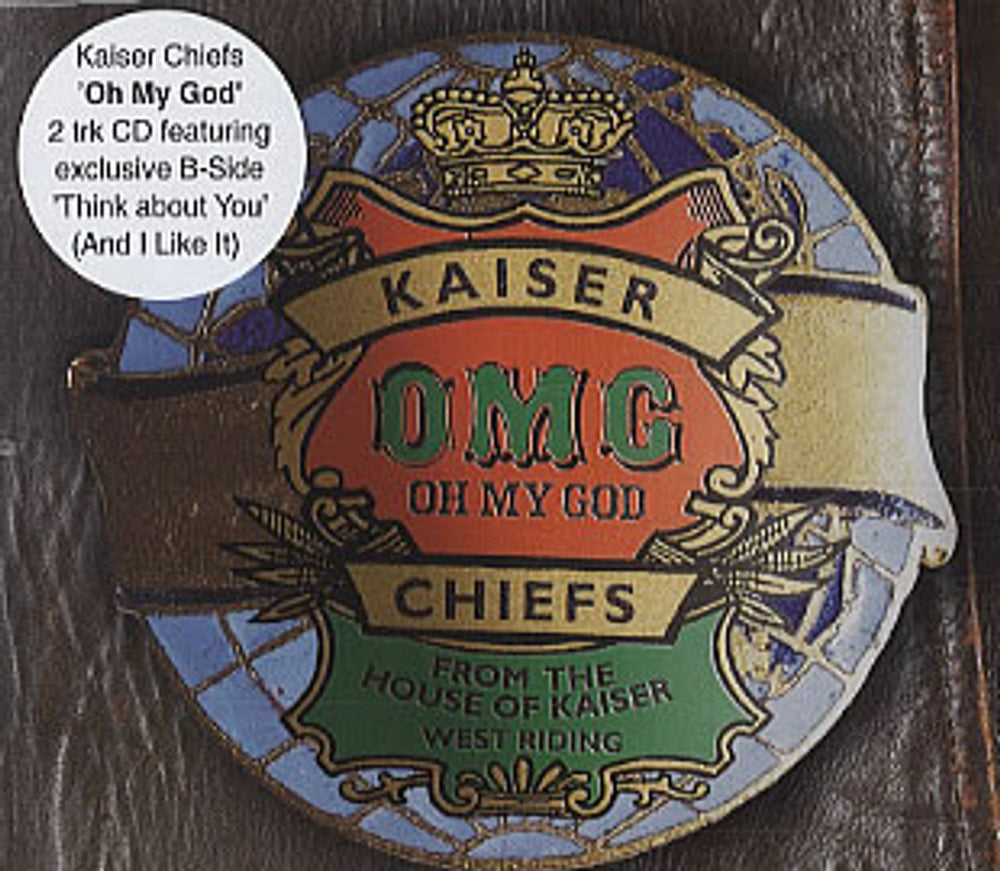 Kaiser Chiefs Oh My God UK 2-CD single set (Double CD single) BUN092CD/CDX