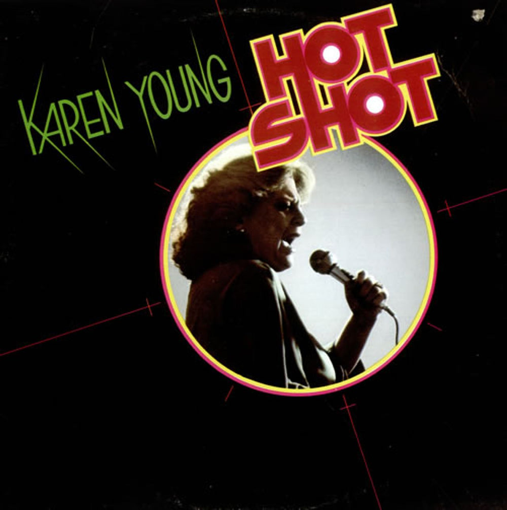 Karen Young (US) Hot Shot Canadian vinyl LP album (LP record) AF2508