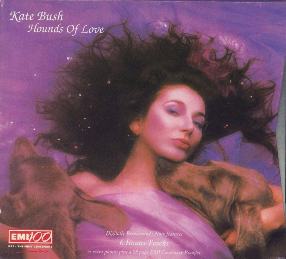 Kate Bush Hounds Of Love + Bonus Tracks UK CD album (CDLP) CDCNTAV3