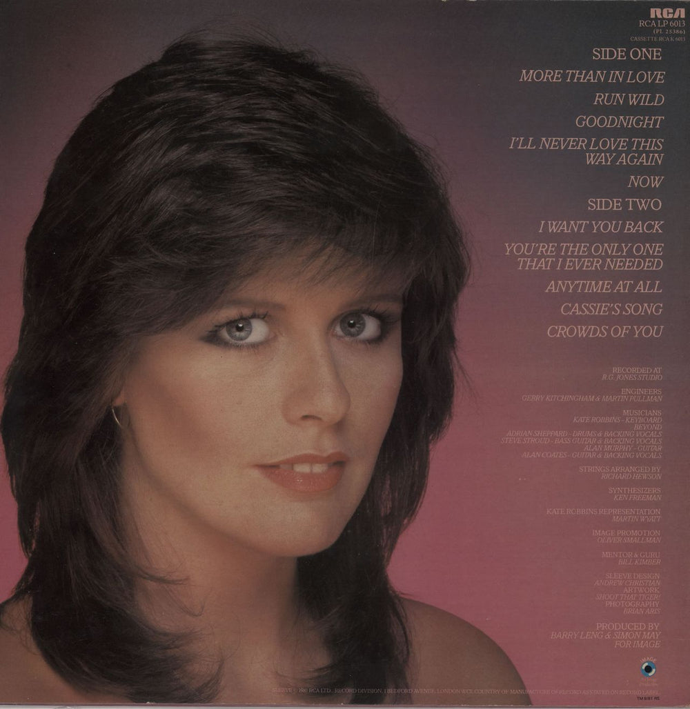 Kate Robbins Kate Robbins UK vinyl LP album (LP record)