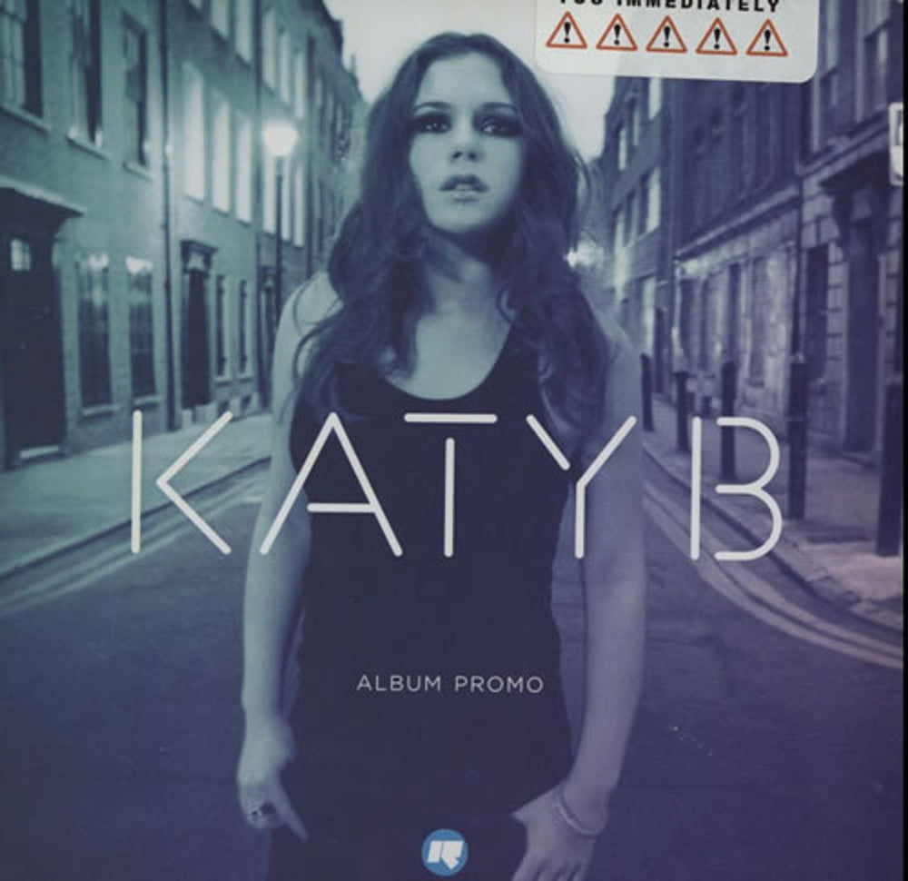 Katy B On A Mission UK Promo CD-R acetate CD-R