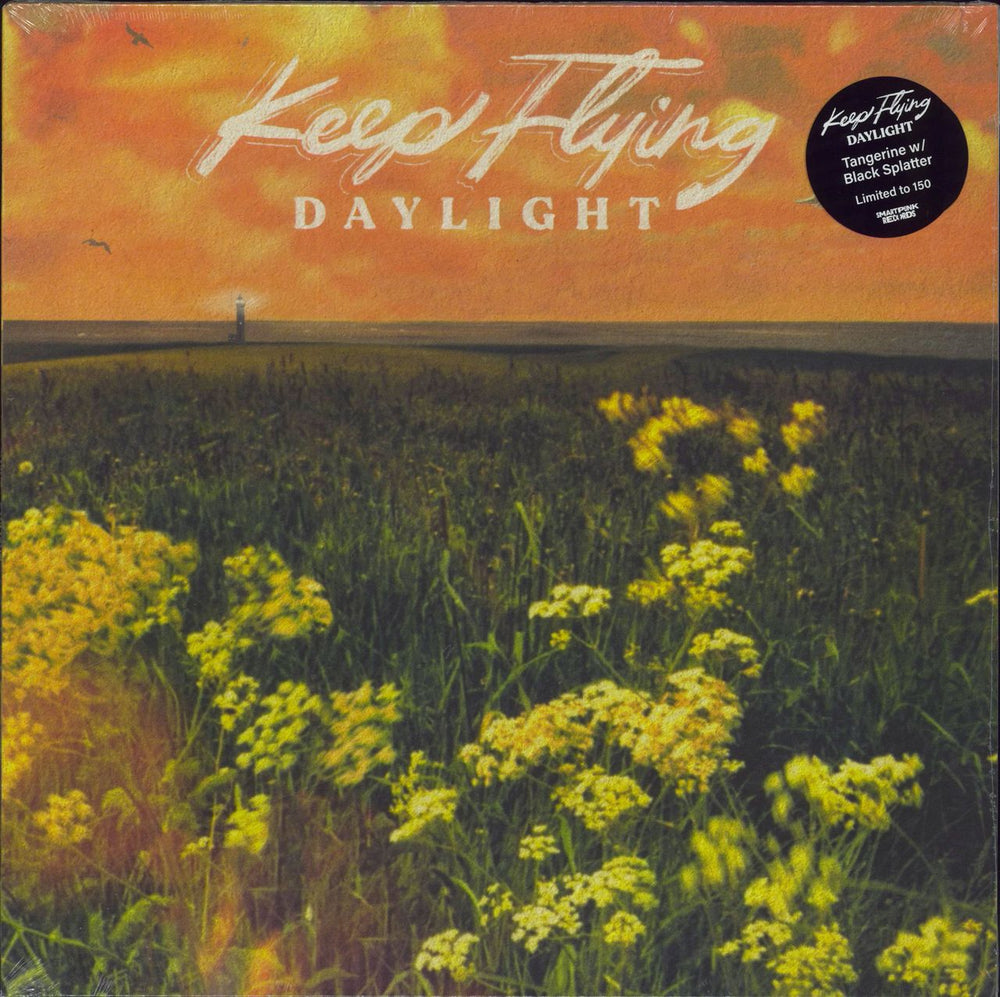 Keep Flying Daylight - Tangerine & Black Splatter Vinyl - Sealed US vinyl LP album (LP record) SPREC1108