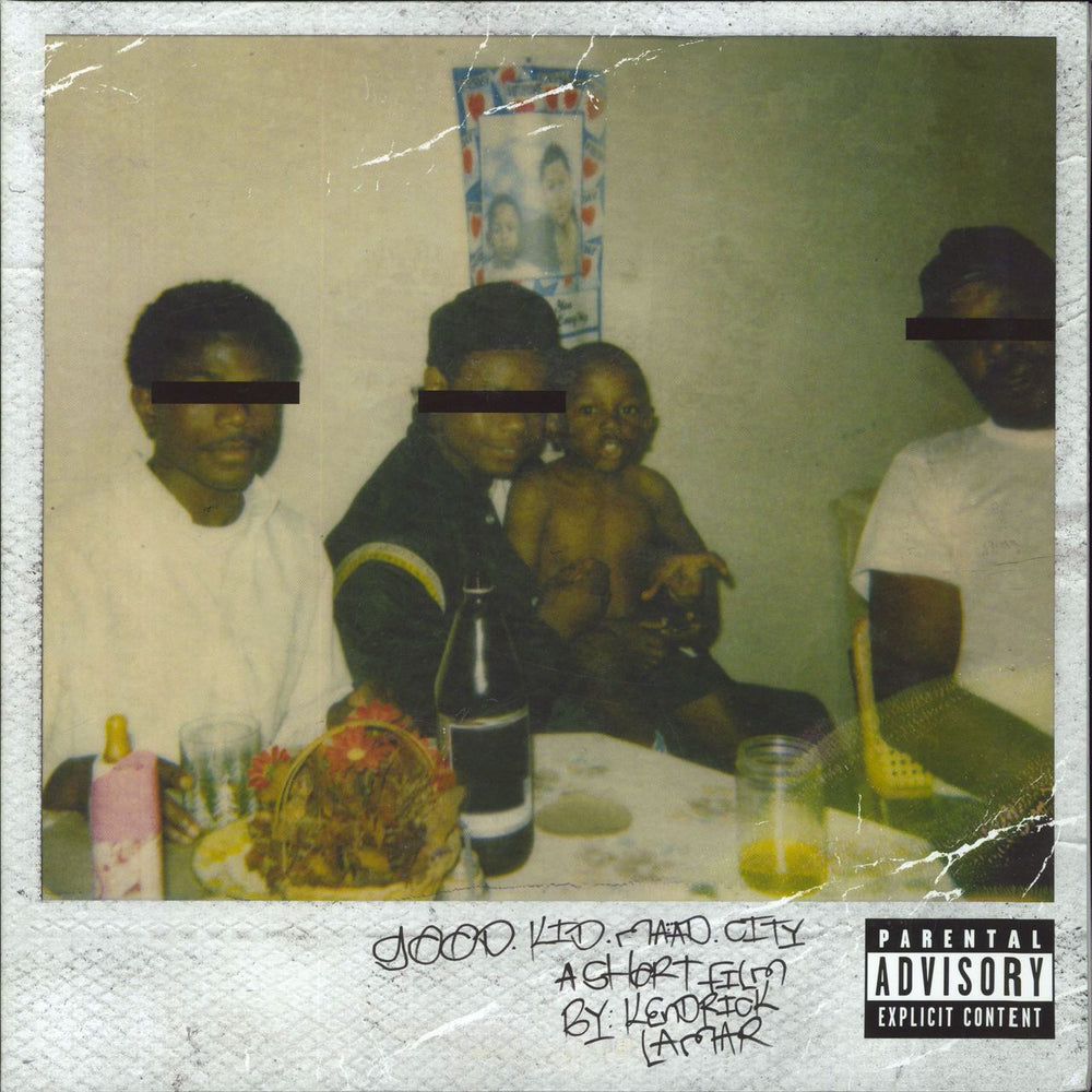 Kendrick Lamar good kid, m.A.A.d city - 10th Anniversary Edition UK 2-LP vinyl record set (Double LP Album) 00602448161406