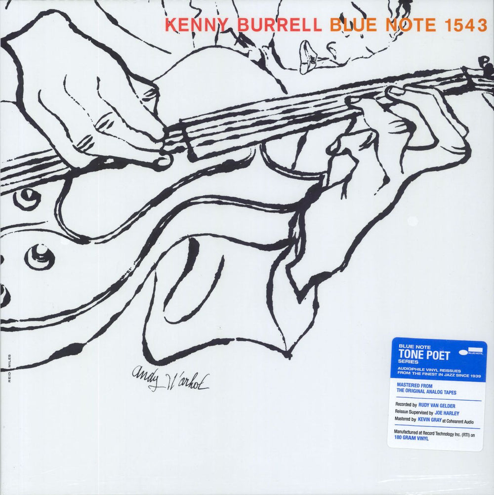 Kenny Burrell Kenny Burrell - Tone Poet Series - 180 Gram - Sealed US vinyl LP album (LP record) B0033486-01