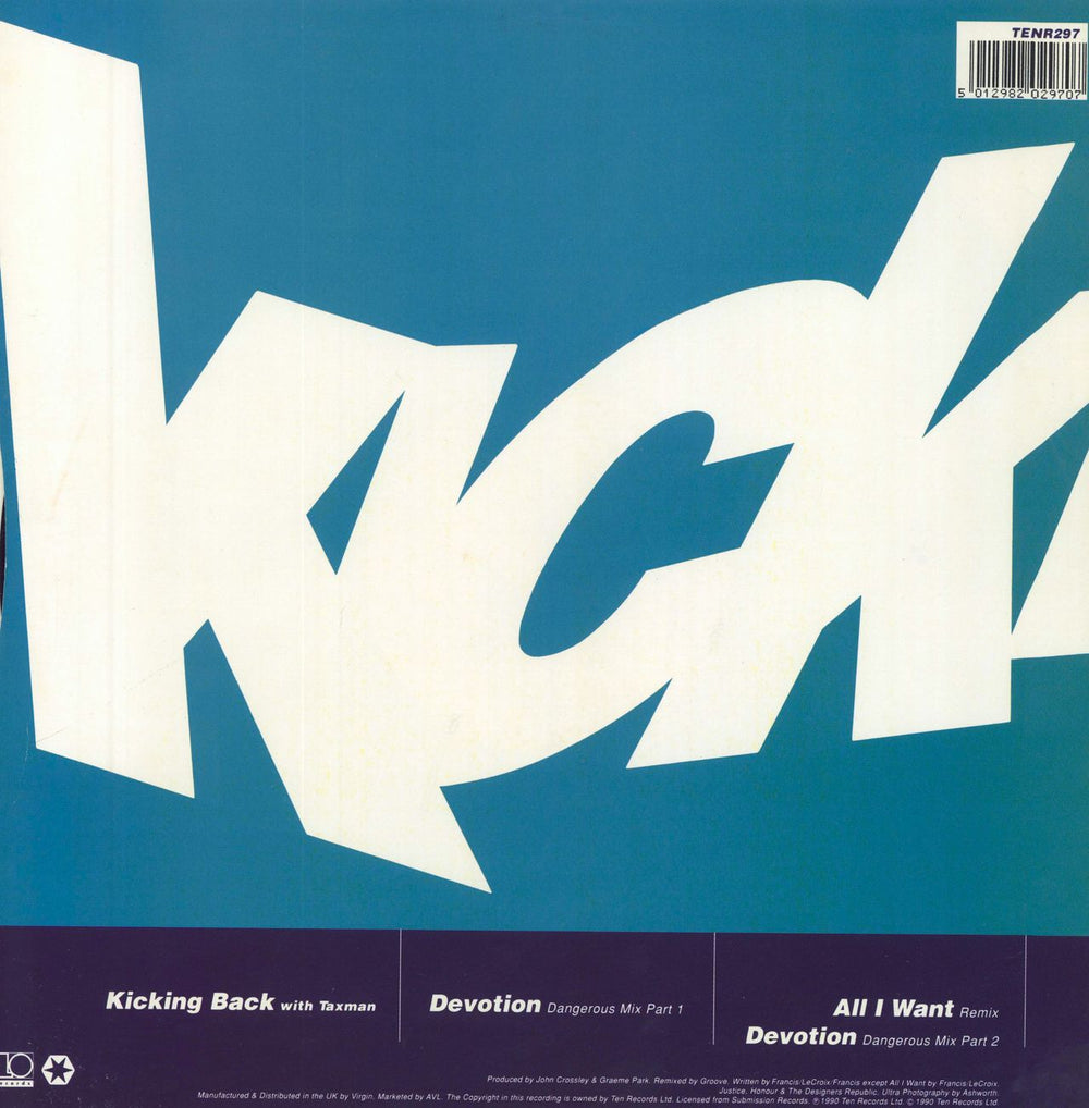 Kicking Back Devotion (Remix) UK 12" vinyl single (12 inch record / Maxi-single) 5012982029707