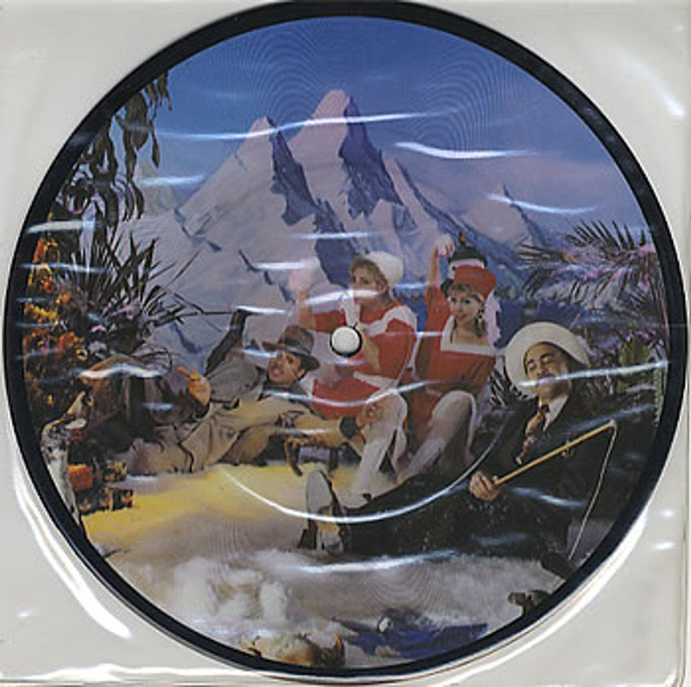 Kid Creole & The Coconuts Christmas In B'Dilli Bay UK 7" vinyl picture disc (7 inch picture disc single) PWIP6840