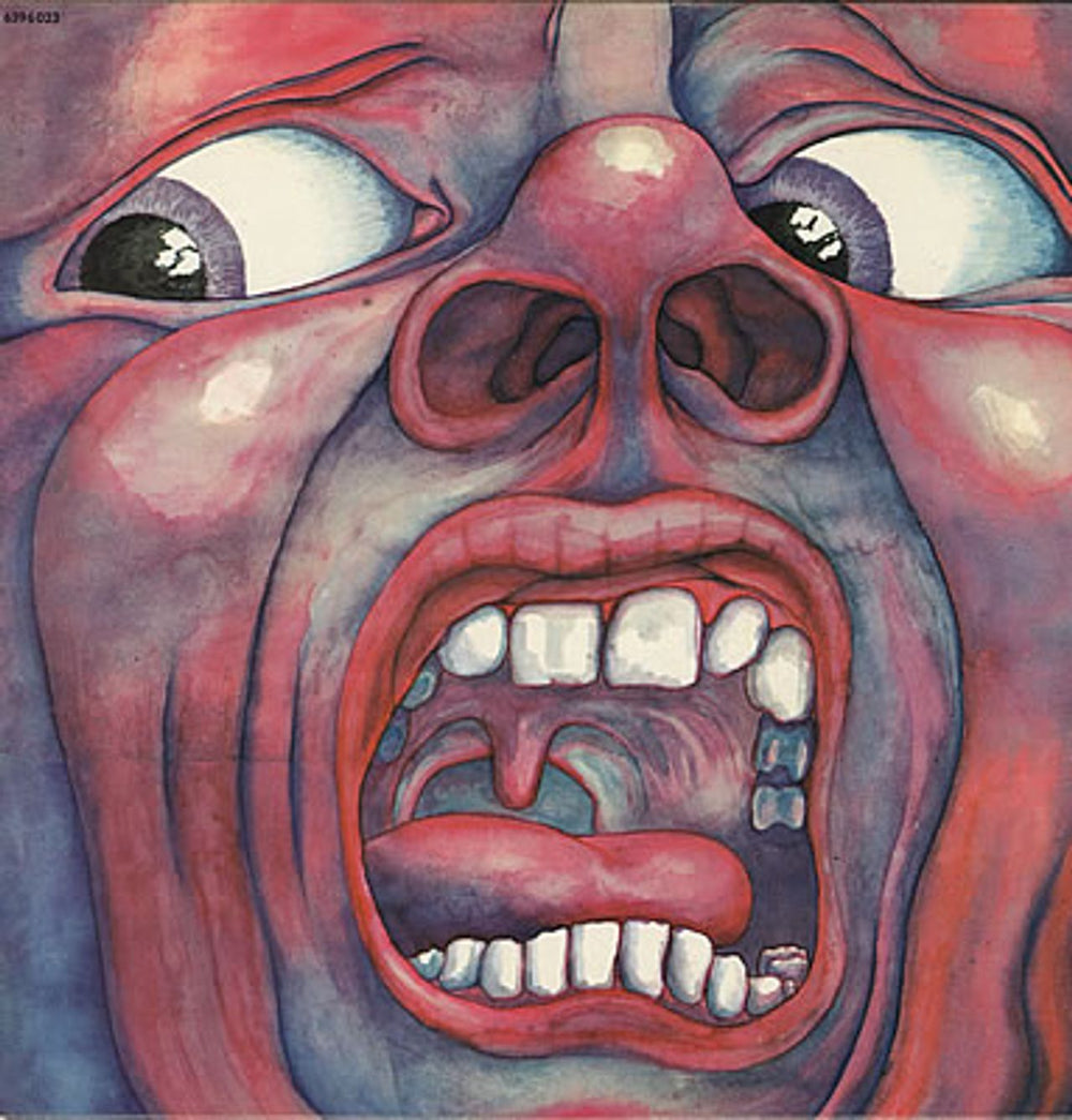 King Crimson In The Court Of The Crimson King French vinyl LP album (LP record) 6396023